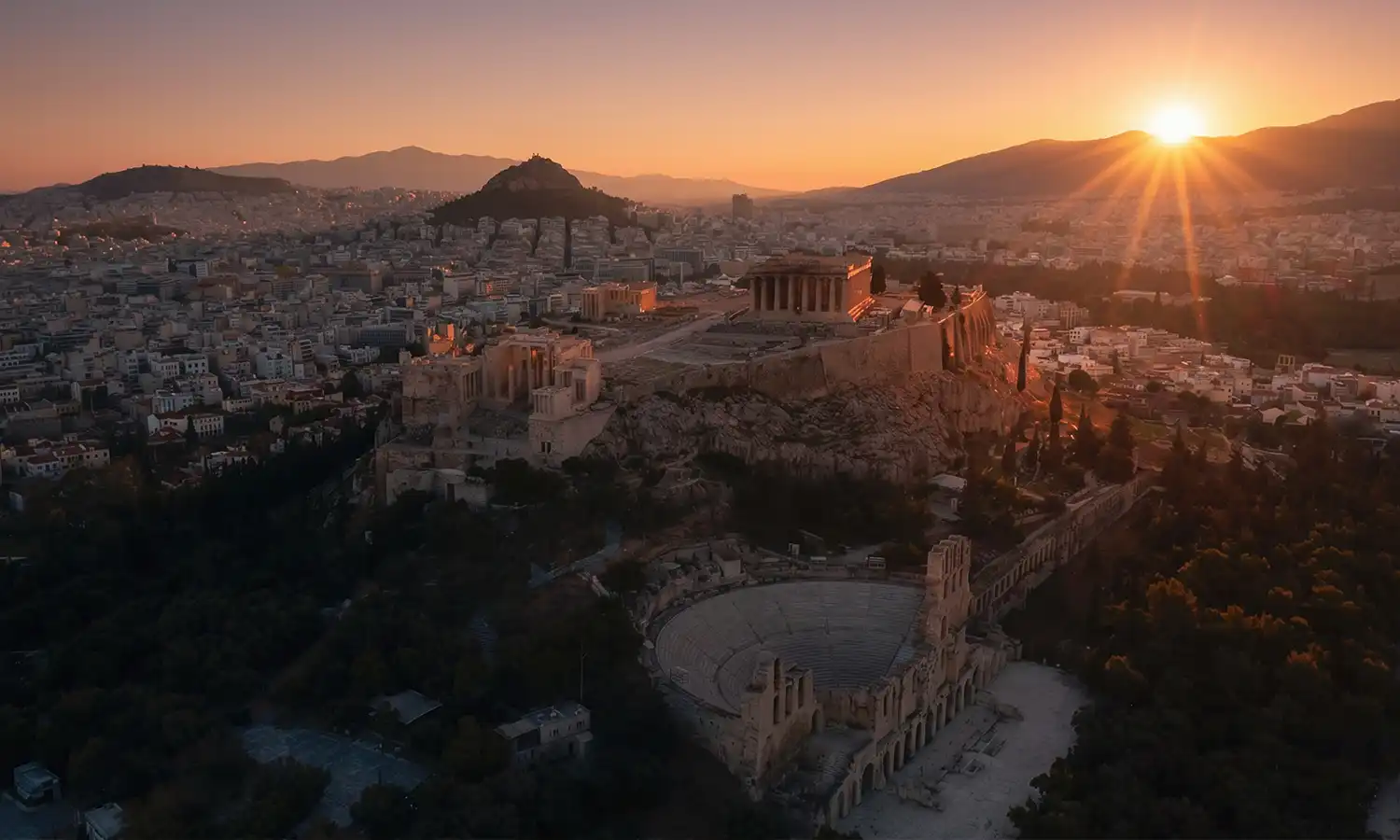 Tour al Atardecer por la Acrópolis y el Partenón