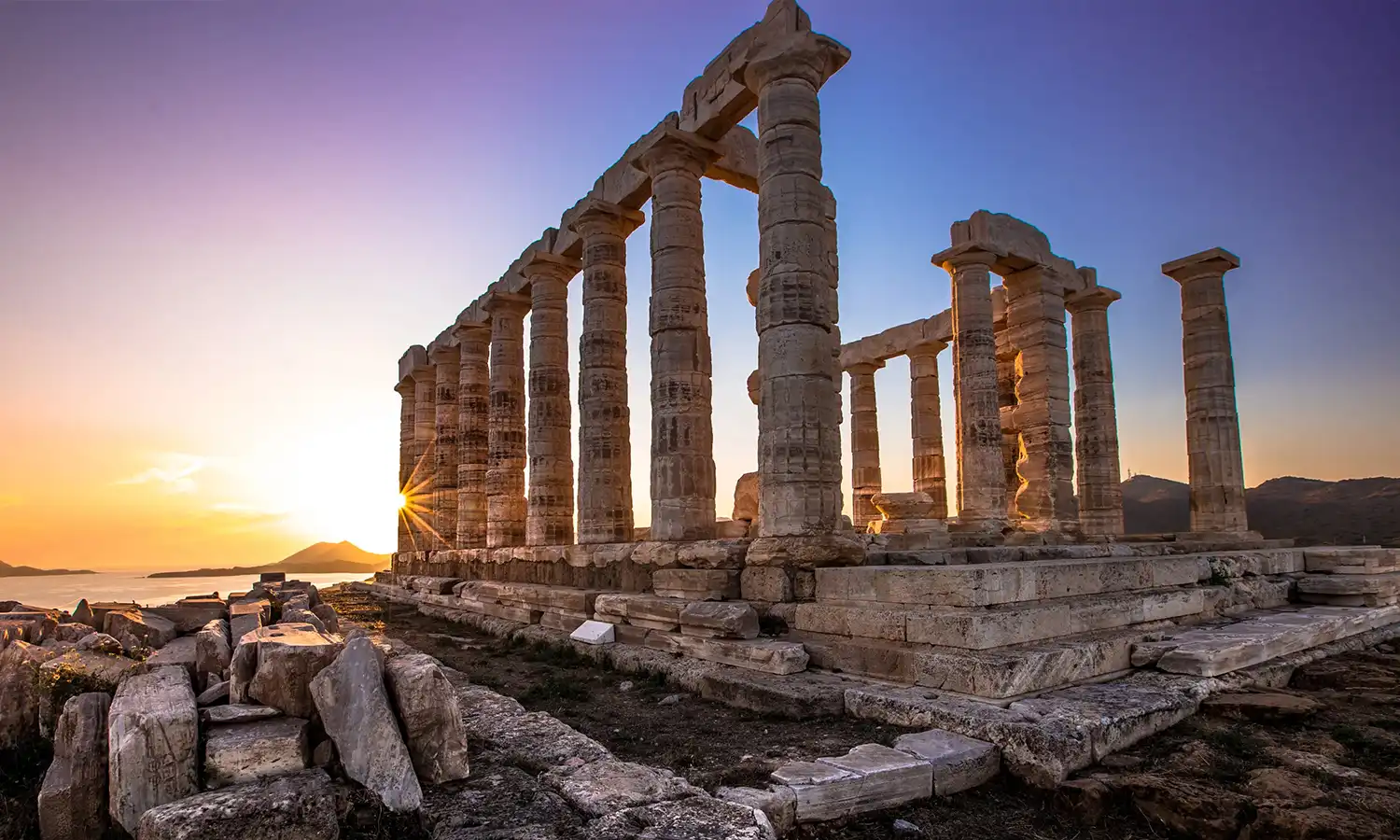 Escapada al atardecer Sunio y el Templo de Poseidón