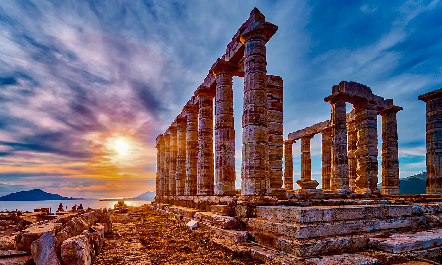 Escapada al atardecer Sunio y el Templo de Poseidón